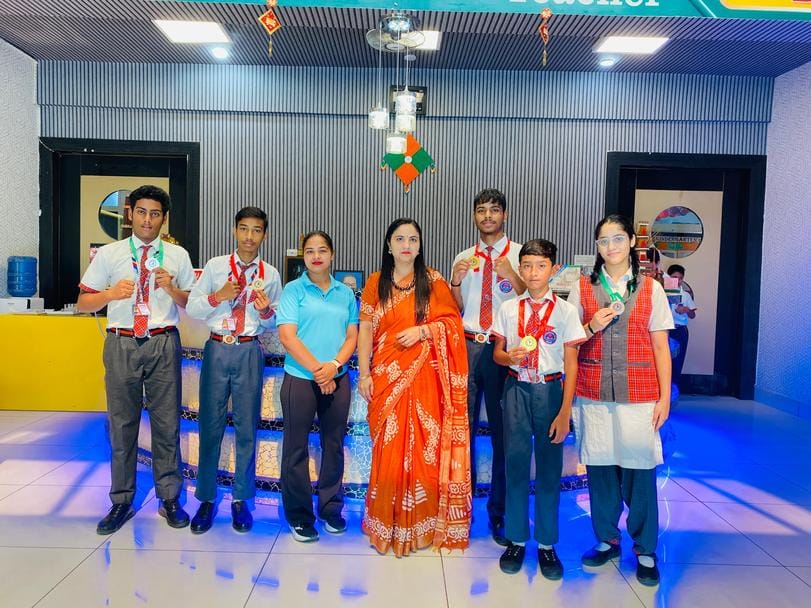 RK International children won medals in Wushu competition
