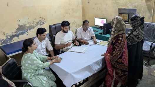 There were more patients of fever, cold, cough and allergy in the health fair