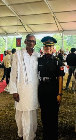 Mukta Yadav of Bahadurpur became the first woman lieutenant from the district
