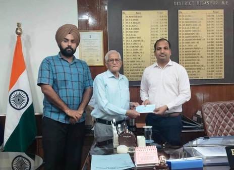 A grant of five lakh rupees to the Chief Minister's Relief Fund