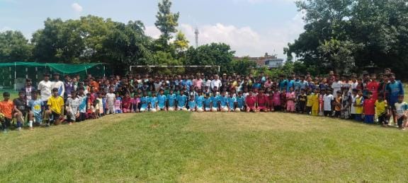 Talent shown for selection in Uttar Pradesh sub-junior boys football team