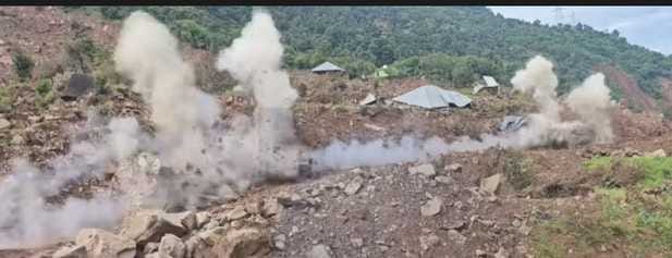 Udhampur, National highway, Removed Bolders, Blast