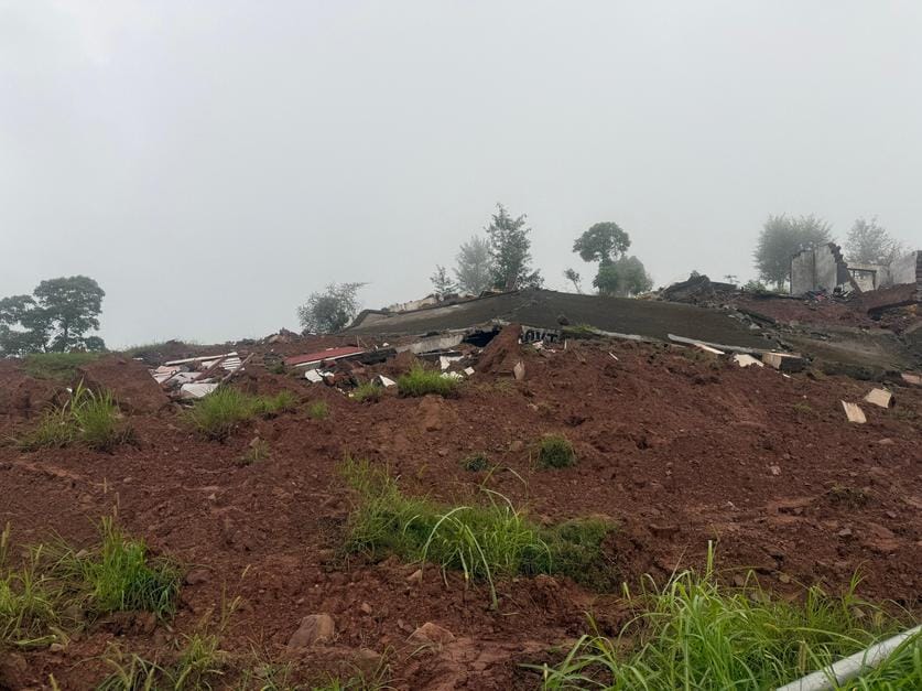 Udhampur, 17 School Building Collapse, Rain effected