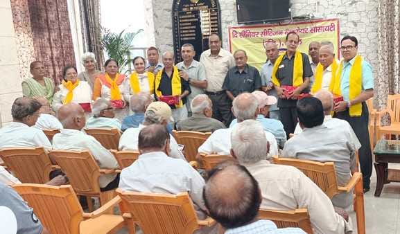 Senior citizens born this month are honored