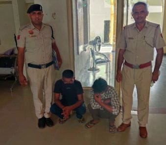 Jewellery stolen from the house and cash stolen from the donation box of the temple