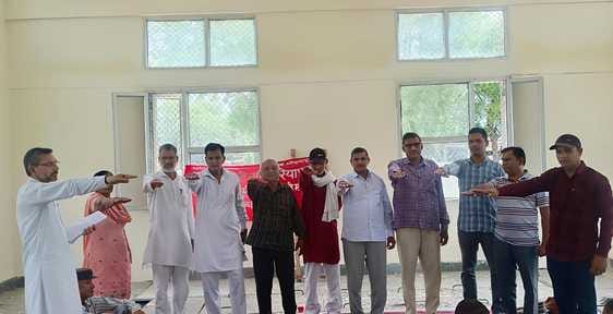 Kailash became the head of Sarva Karamchari Sangh Block