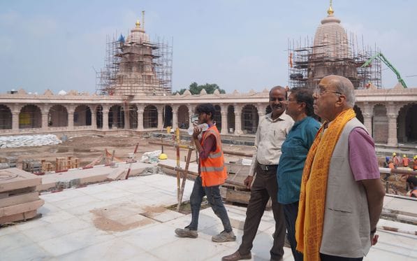 So far Rs 1400 crore has been spent on the construction of Ram Mandir