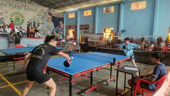 Gurugram and Bhagat's luck in table tennis players under 14 and 17