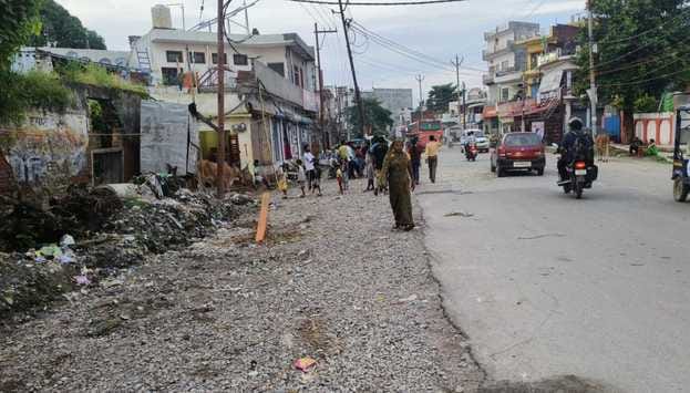More than six months have passed... construction work is still incomplete