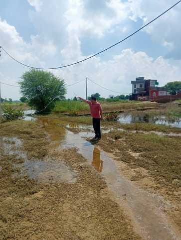 Waterlogging has reduced, people are suffering from diarrhea, skin allergies and stomach pain