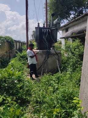 Transformer of Bara Bazar blew up due to lightning, supply disrupted