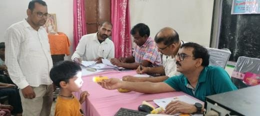 Disability certificates were made for 13 children in the camp