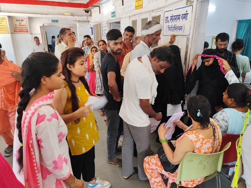 A suspected case of diphtheria was found
