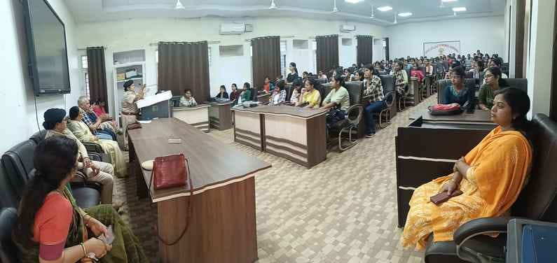 Durga Shakti's team interacted with the students