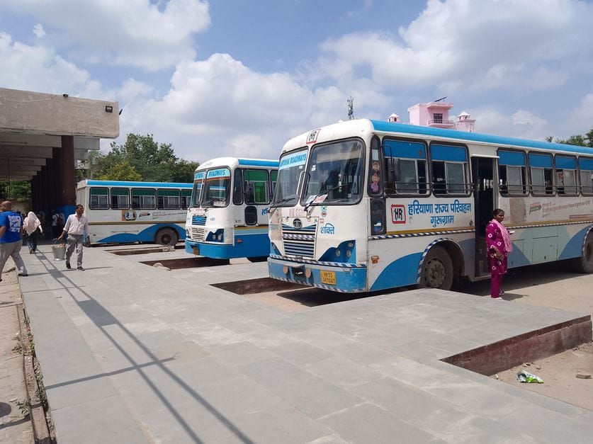 Villagers raised the demand for bus service and said that they have to travel 3 km away