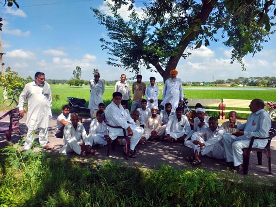 Crops destroyed due to waterlogging in Baropal area, heavy damage in huts too
