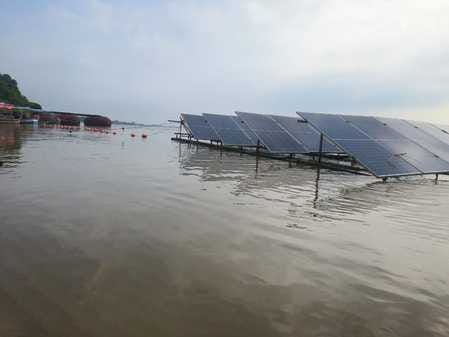 Badhari village was cut off due to rising water level, the charging station built at Kubri Ghat was submerged