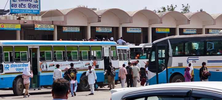 GPS system has not been installed in buses yet, how will you get location from the app