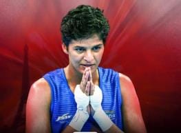 Jasmine Lamboria reached the quarter-finals of the World Boxing Championship