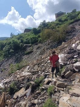 Roads damaged by disaster will be repaired in Rampur with Rs 29.40 lakh