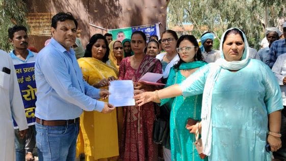 Demonstration held to search for Rajesh, a youth missing for 72 days