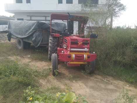 Bike rider collides with tractor trying to avoid a pothole, dies