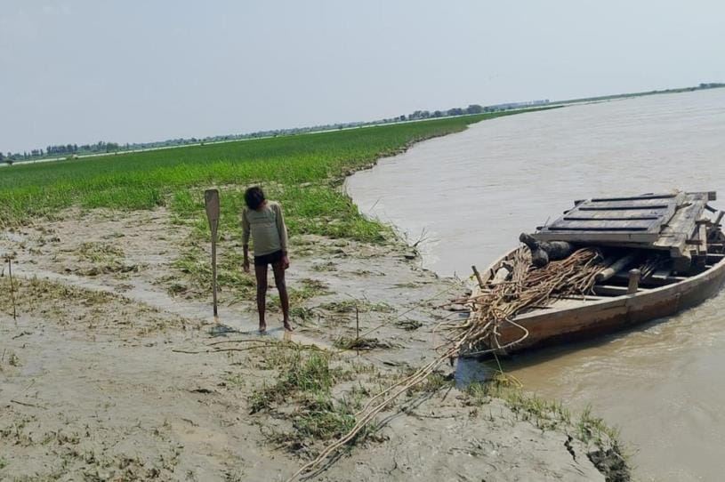Saryu is moving towards Mahantpurva