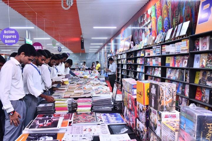 Book fair organized in four metro stations