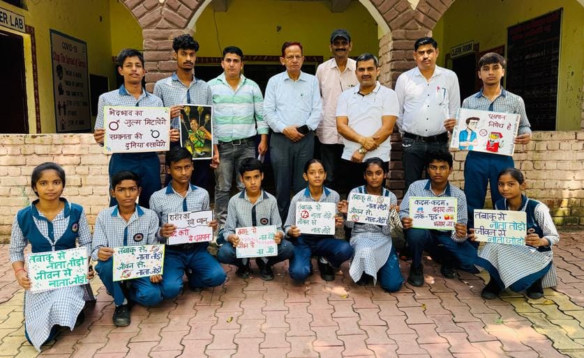Aryan won the poster competition