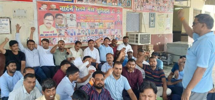 Union demonstrated on transfer of 16 loco pilots