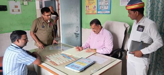 CMO inspecting and investigating CHC Mehdawal