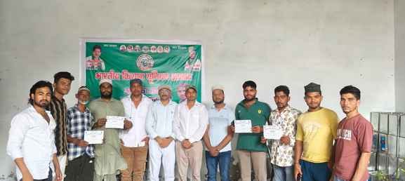 Bhakiyu Azad expanded the organization and planted trees