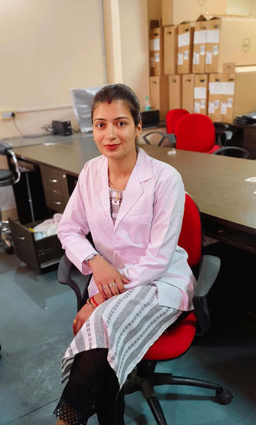 Kareena, the daughter of a farmer, topped the country in the CSIR Biotechnology exam.