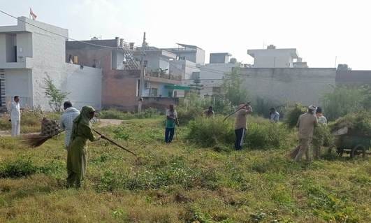 If the plot is not cleaned within seven days, a fine of up to Rs 10,000 will have to be paid