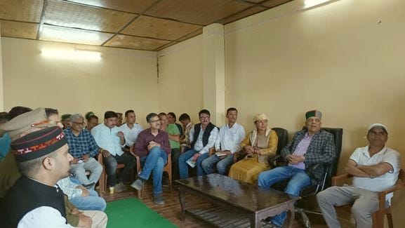 Tarpaulin distributed to 20 families and money distributed to four families in Kuhal