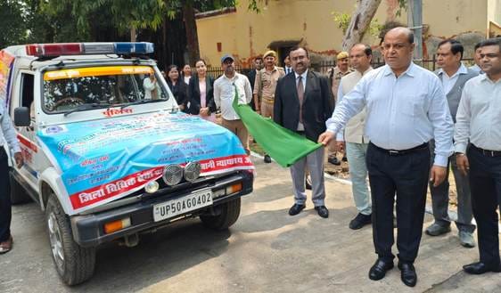 The district judge flagged off the awareness rally