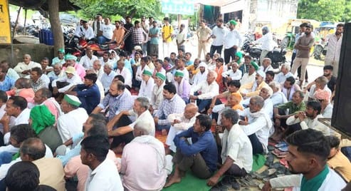 Farmers roared for six hours at Arnia power station