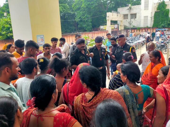 Uproar over opening a woman's bag in medical college
