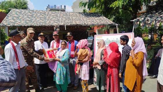 distribution of relief materials