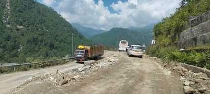 Badrinath Highway: Half of the Karnaprayag-Joshimath route is very vulnerable to landslides, AMU conducted a s