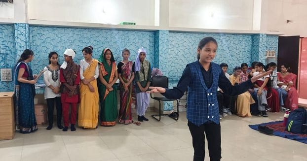 Government School Asadpur Nandanour won the science drama competition