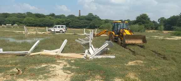 Construction in illegal colonies demolished