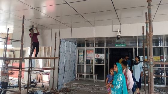 Now soon the old building of the civil hospital will be seen in a new look
