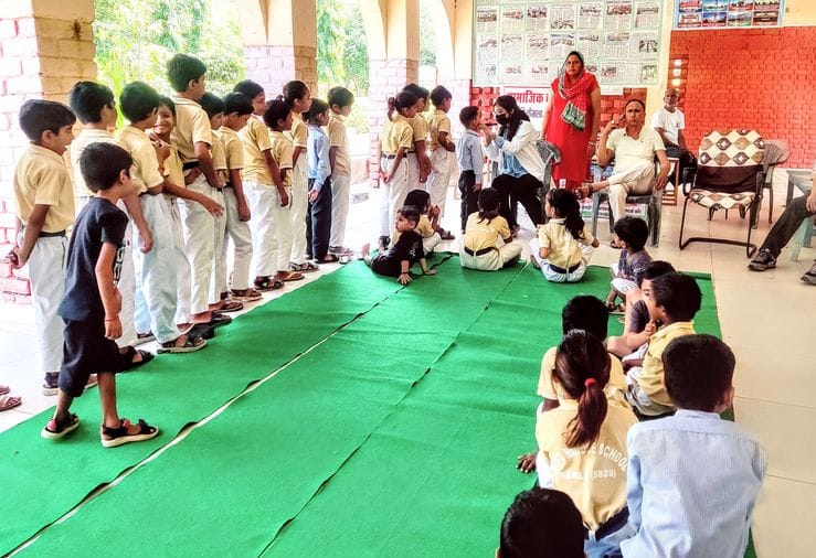 Health check up done for students