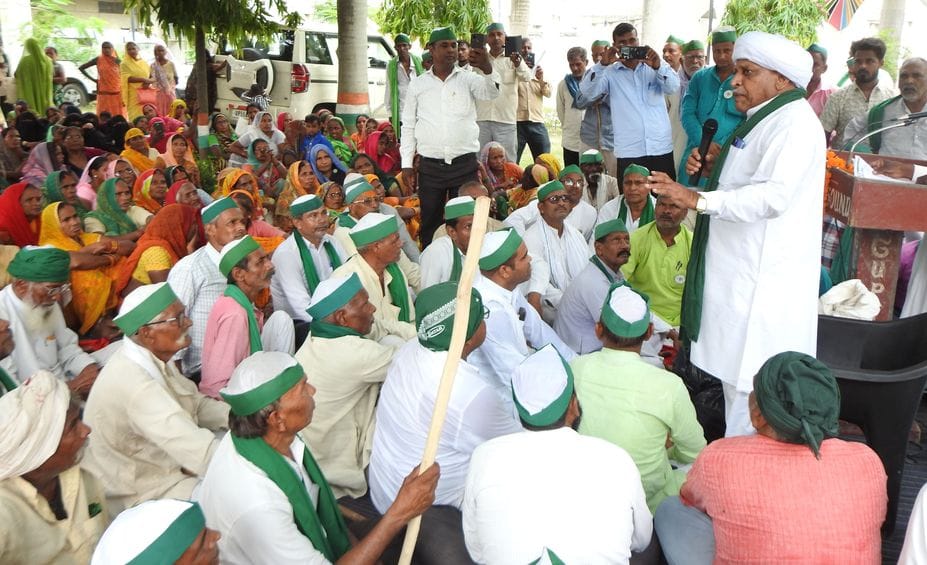 Farmers’ Protest Enters 13th Day in Agra Statewide Agitation Warning Issued