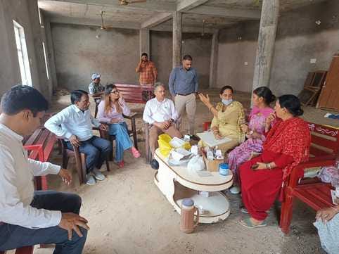 People in the affected areas are in the grip of diseases
