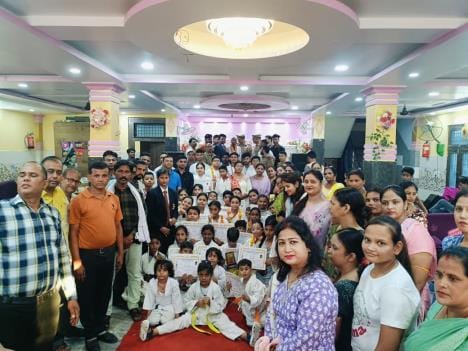 National players and their parents were honored