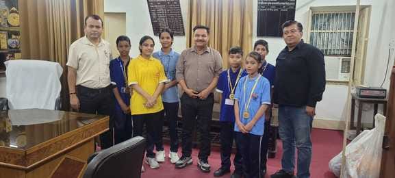 Hitesh first in memory competition