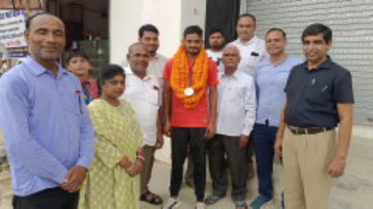 Neeraj secured third position in 20 km race walk