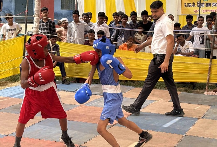 Schools of Khurja and Meerut dominated the divisional level boxing